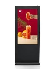 43 Inch HD Indoor Digital Signage Display 500 Cd/M2 For Subway Airport