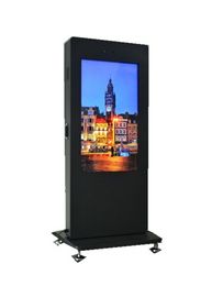 43" Outdoor Touch Screen Advertising Kiosk 280 Watt Low Power Comsumption