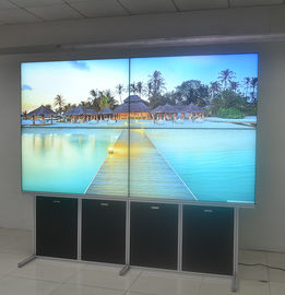 Multi Input Narrow Bezel LCD Video Wall , 2x2 Video Wall 55 Inch Built In Controller