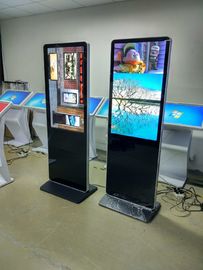 Indoor Floor Standing LCD Advertising Display 43" Wide Viewing Angles