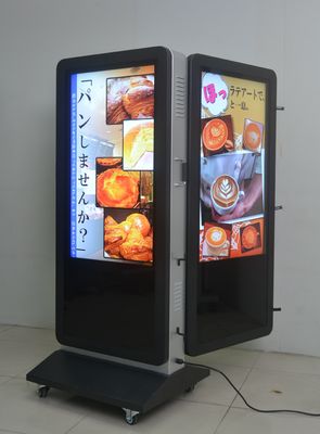 Floor Stand IP65 Waterproof 49 inch Double Sided LCD Digital Signage
