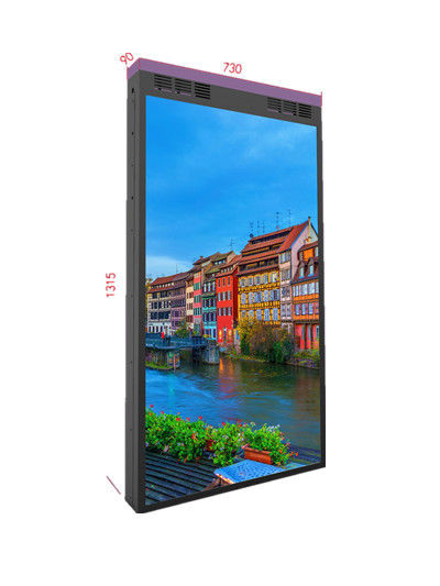 Store Window Double Sided LCD Display 55