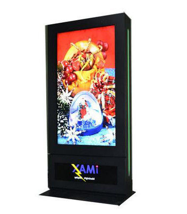 2500 nits Outdoor Digital Signage Totem 65 inch Waterproof IP65
