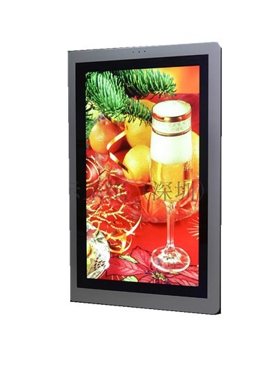 Double Sided 65 inch Store Window Digital Signage, 2500 nits High Bright for Street Side